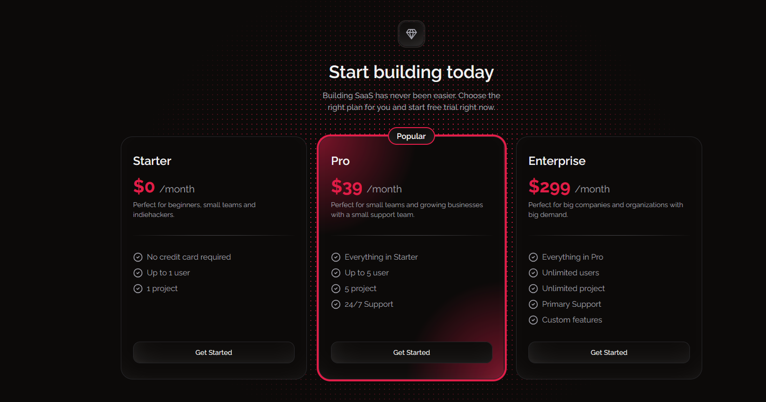 Pricing Section 1